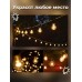 Ретро гирлянда лампочки уличная новогодняя 15м