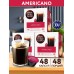 Кофе в капсулах для кофемашины AMERICANO 48 шт