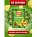 Чипсы картофельные LAYS ЧИЛИ и ЛАЙМ рифленые коробка 19х140г