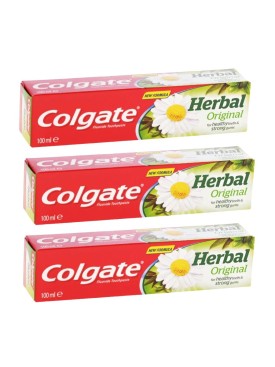 Зубная паста Herbal 100мл Набор 3 шт