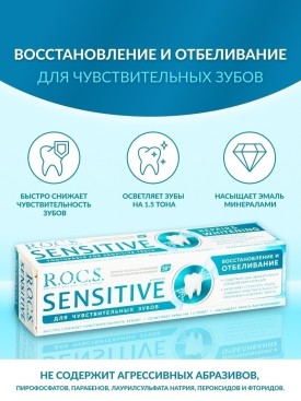 Зубная паста для чувствительных зубов