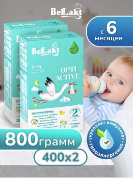 Смесь детская молочная Оптимум 2+ 800г